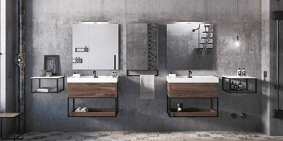 ¿Cómo conseguir un “estilo industrial” en tu cuarto de baño?