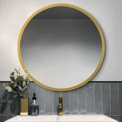  MIRPLUS Espejo de baño de 32 x 24 pulgadas para pared, espejo  de baño LED con luz, espejo de baño rectangular con amplificador facial,  impermeable IP44, espejos antivaho para baño, luz