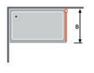 Panel fijo MASELA cromado - Entorno Baño