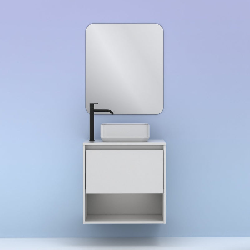 Mueble lavabo NIWA 60 cm. Blanco Brillo 